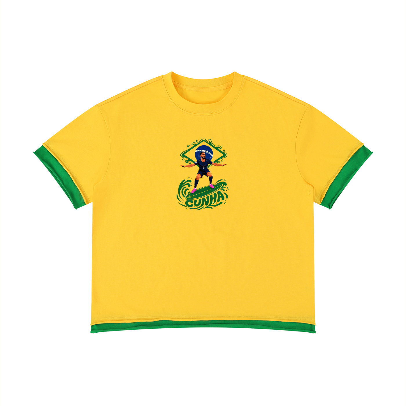CUNHA SURFER BRASIL TEE