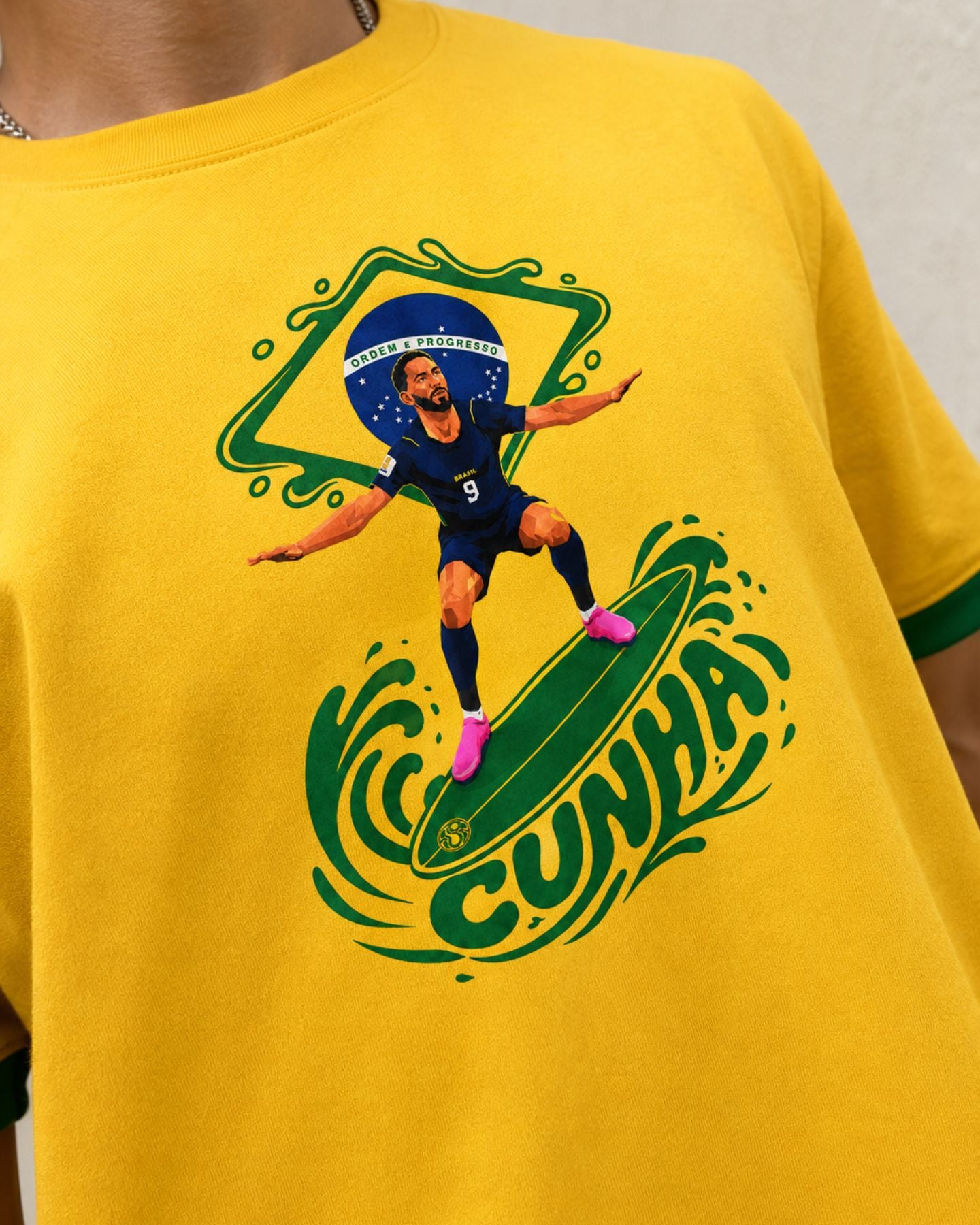 CUNHA SURFER BRASIL TEE